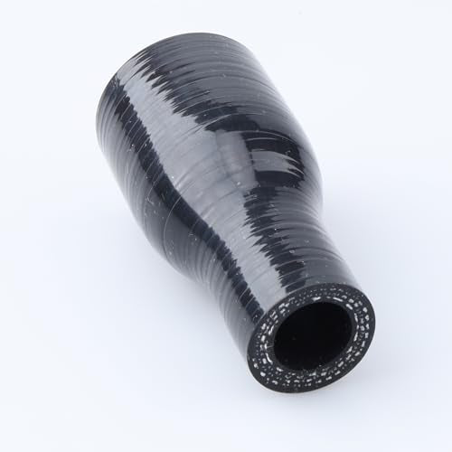 AC PERFORMANCE ID 1-3/16" to 9/16" Straight Silicone Hose Reducer Black - color: Black, size: ID 1-3/16" to 9/16" (30mm to 14mm)