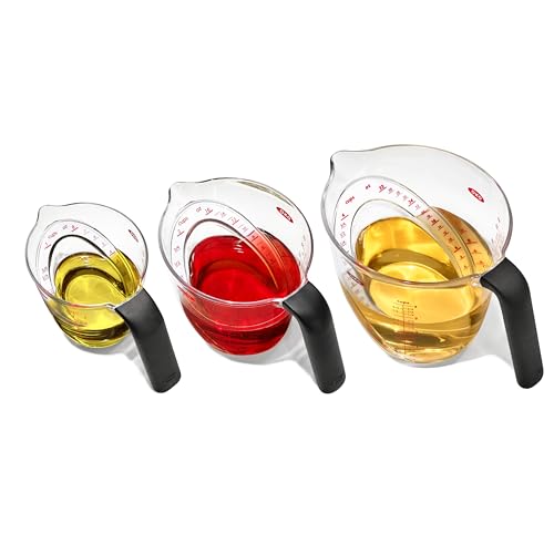 OXO Good Grips Angled Measuring Cups with Markings, Multi Size 3-Piece Set - size: Multi