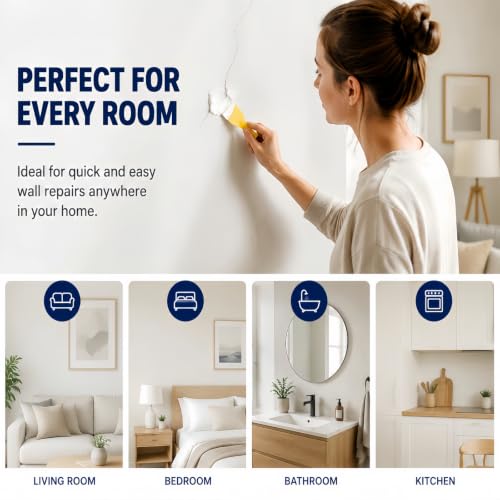 2PCS Drywall Repair Kit, Multi-Functional Quick-Drying Wall Mending Agent
