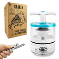 Rotation Handle Bearing Packer, Quick to Refill with Any Grease Gun, Long-Lasting Wheel Bearing Packer with 50-Inch Drop Protection, Precise Center Locator, Fits Bearings Up to 3.5" O.D.