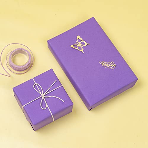 RUSPEPA Dark Purple Kraft Paper Roll - 12 inches x 100 feet - Natural Recyclable Paper Perfect for Crafts, Art, Small Wrapping, Packing, Postal, Shipping, Dunnage & Parcel - color: Dark Purple, size: 12" x 100'