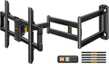 Perlegear Corner TV Wall Mount Long Arm TV Mount for 42-84 Inch TVs - size: Fits 42-84'' TVs / Max 600x400mm