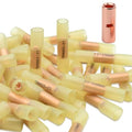 SVAAR 12-10 Gauge Heat Shrink Butt Connectors 40pcs 12-10 AWG Heat Shrink Butt Splice Marine Grade Insulated Waterproof Electrical Crimp Wire Connectors,Pure Copper Butt Splice for 12-10 Gauge Wire - size: 12-10 AWG