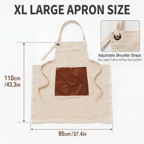 Woodworking Apron for Men - size: Large