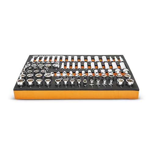 GEARWRENCH 791 Piece Master Mechanics Tool Set in Premium Modular Foam Trays with GSX Mobile Tool Storage | MEGAMODPRO - style: 791 Piece