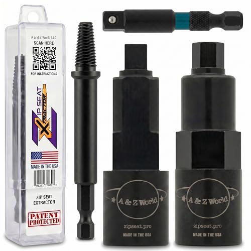 Symmons Temptrol Valves Only - 4-Piece Rebuild Kit | Symmons Seat Removal Tool for Frozen & Stripped Seats. Symmons Temptrol Rebuild Kit, not for Moen or Kohler.