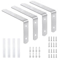 furniture anchors safety Wall straps: Baby Proofing Anti Tip Cabinet, Furniture Anchors for Dresser Secure Child Security Mount Kits 4 Pack - size: large(4 pack)