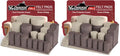 Yelanon Felt Furniture Pads for Hardwood Floors -216 Pcs Premium Felt Pads for Chair Legs, Floor Protectors for Furniture, Beige & Brown (Pack of 2) - size: 216 pcs Beige & Brown (Pack of 2)