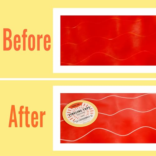 YONGJIN Multi-Size Pinstripe Tape, Miniature Masking Tape,Thin Painters Tape,1/16", 1/8", 1/4", 1/2" - size: 1/16", 1/8", 1/4", 1/2"