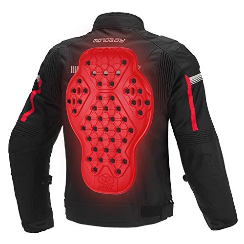 Surlim Back Protector CE Insert Armor Motorcycle Jacket Replacement Pads - size: Back