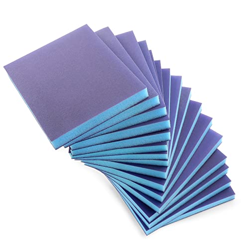 16Pcs 280 Grit Sanding Sponge, Jamiikury Sanding Blocks Washable and Reusable, Wet Dry Sandpaper Sponge for Wood Metal Furniture Paint and Drywall - size: 280 Grits