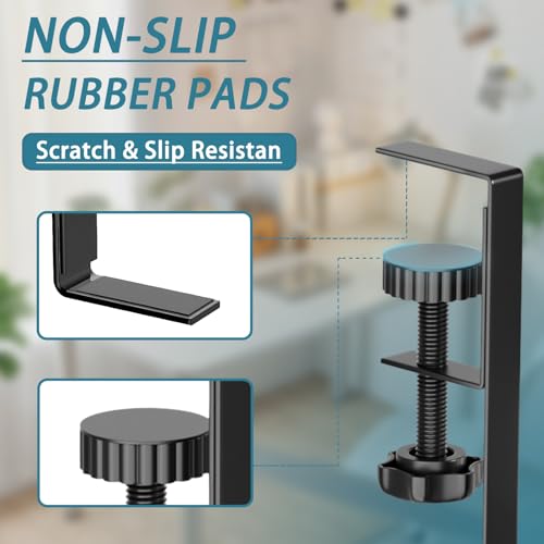 2Pack Under Desk Cable Management Tray, No Drill Mesh Desk Cable Tray - color: 2Pack-Black (15.3''+15.7'')