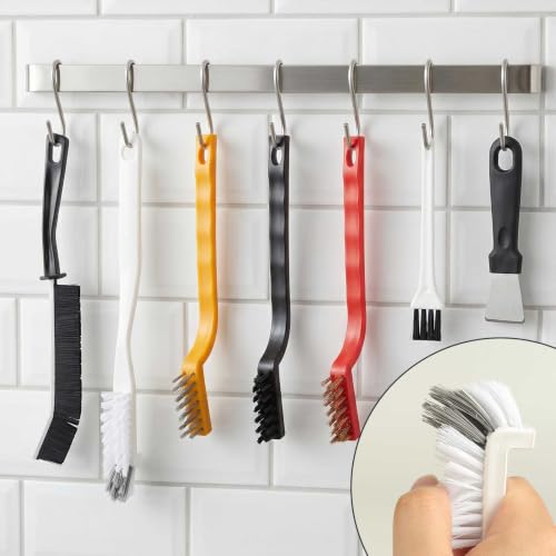 12Pcs Crevice Cleaning Brush, Multifunctional Grout Brush