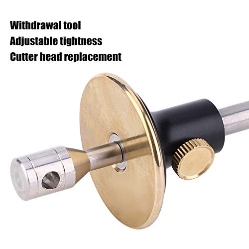LiebeWH Wheel Marking Wood Carpenter Scriber, Marking Tool Wheel Woodworking Scriber Ruler EuropeanStyle Hand Measuring Tool (Single axis) - size: single axis