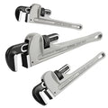 MAXPOWER Pipe Wrench Set 10" 14" 18", with 1" 2" 2.5" Jaw Capacity - size: 10, 14, 18-inch, style: Straight Pipe Wrench