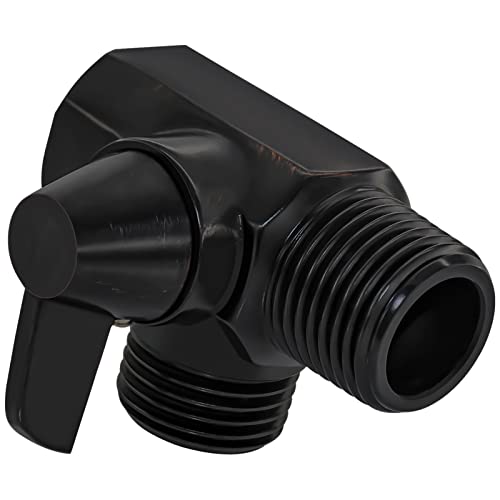 2 Way Shower Arm Diverter Valve for Hand Held Showerhead, Oil Rubbed Bronze - color: Oil Rubbed Bronze