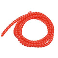 uxcell Flexible Spiral Tube Wrap Cable Management Sleeve 8mm X 10mm Computer Wire Manage Cord 2 Meters Length Red - color: Red