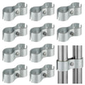 10 Sets 1-5/8 inch Chain Link Fence Panel Clamps - size: 10 Sets-1-5/8 inch
