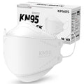 KN95 Face Masks 50 Pack, Breathable Comfortable and Disposable KN95 Mask, White - color: Adult White