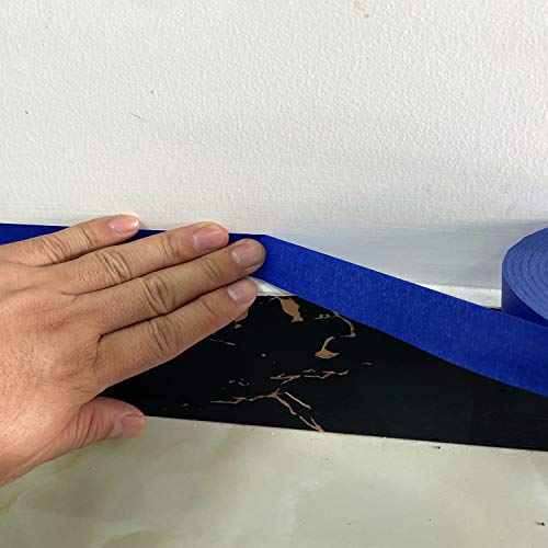 COSIMIXO Blue Original Multi-Surface Painter's Tape,0.94 inches x 60 Yards 6 Rolls Residue Free Wall Painting Blue Masking Tape with Sharp Lines - size: Blue 0.94 in x 60 yds 6-Pack