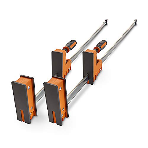 Bora 40" Parallel Clamp Set, 2 Pack of Woodworking Clamps with Rock-Solid, Even Pressure, 571140T - size: 40"