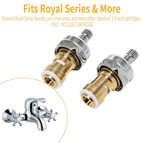 21-308L & 21-309L Valve Repair Kit–Cold & Hot 1/4 Turn Ceramic Cartridge