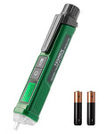 TESMEN Voltage Tester, TN-213 Non-Contact Voltage Detector, Electrical Tester, AC 12V-/70V-1000V, Dual-Range, LCD Display in Percentage, Buzzer Alarm, Live Wire Test, Wire Breakpoint Finder - Green
