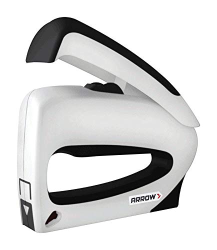 Arrow TT21 TruTac Forward Action Staple Gun, Manual Push Stapler for Upholstery, Crafts, Decorating, and Repairs, Fits JT21 Thin Wire Staples | Staple-Viewing Window, Bottom-Load Magazine, Fits JT21 1/4", 5/16" & 3/8" Staples, For Upholstery, Crafts, Deco