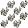 ULIBERMAGNET Magnetic Mop Broom Holder,Heavy Duty Movable Magnetic Tools Holder,Anti-Slip Magnet Mounted Utility Storage Mop Shovel Hanger for Garage, Kitchen, Laundry, Garden(8 Pack/Silver) - style: 10LB 8PCS Magnetic Mop Holder