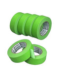 KREFINISH Painters Tape for Car Paint Green No Residue Automotive Masking Tape for Automotive Painting - Heat Resistant for Paint Booth, 1.41 Inches x 60 Yards, 6 Rolls - size: 1.41in-6rolls