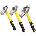 3 PCS Ball Pain Hammer Set, 16oz+24oz+32oz - size: 3 PCS 16oz+24oz+32oz