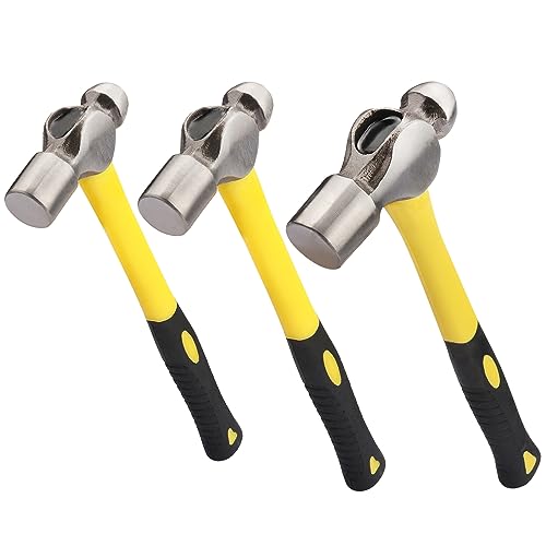 3 PCS Ball Pain Hammer Set, 16oz+24oz+32oz - size: 3 PCS 16oz+24oz+32oz
