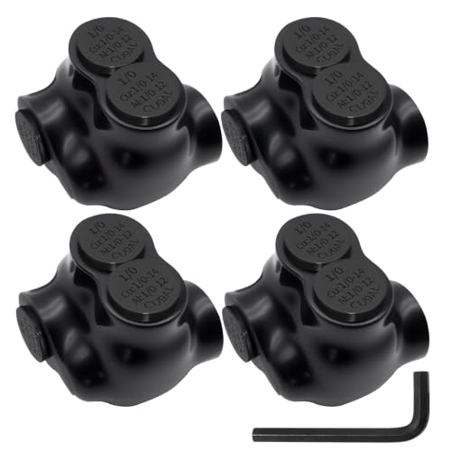 1-Port Single-Sided Inline Splice Connector 1/0-14 AWG UL - size: 1/0-14AWG