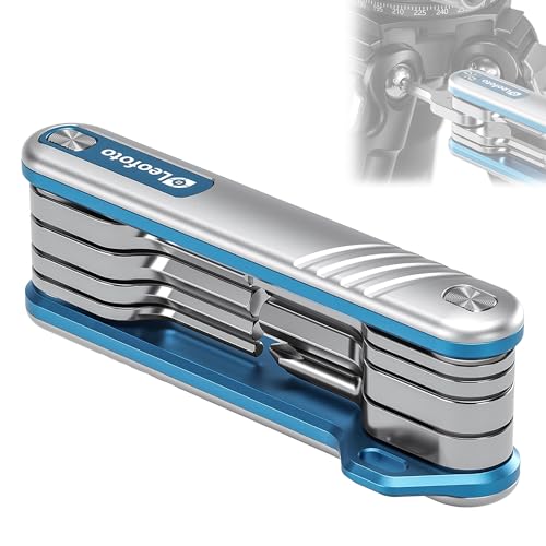 LEOFOTO MPL-3 Folding Mini Tool Set with Screwdrivers and Hex Key Wrenches, Compatible with Most Camera Cage Rig Tripod QR Plate, Compact & Lightweight - color: Mpl-3