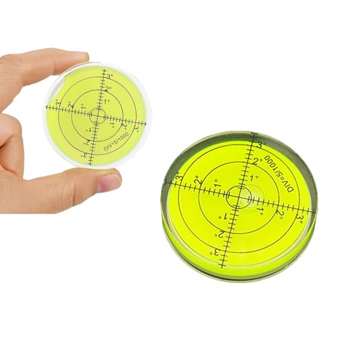 Round Level 60×7mm(2.4×0.27in) Level Bubble Tool - size: 2.4 Inch 60mm