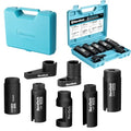 DURATECH 7PCS O2 Oxygen Sensor Socket Set with Storage Case - size: 7pcs