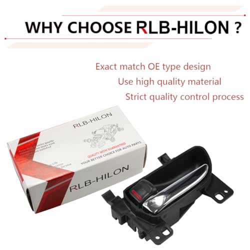 RLB-HILON Left Driver Side Interior Door Handle for 61051FG131JG