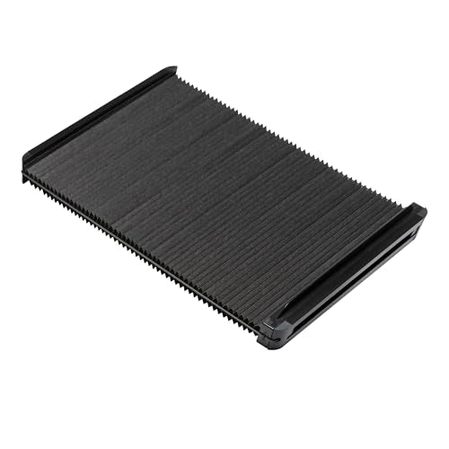 Lippert Thin Shade EcoCell Snap-On RV Window Shade for Prepped Entry Doors with Sun-Blocking Protection, Easy Sliding Operation, Quick Installation - 2025009147