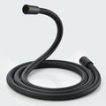 59 Inches 304 Stainless Steel Shower Hose Replacement Black - color: Black, size: 59 Inches