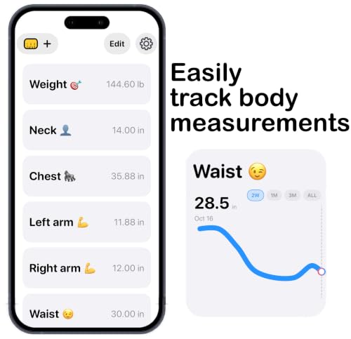 Analog Body Tape Measure - color: White