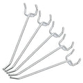 NEIKO 53100A 4 Inch Heavy Duty Pegboard Hooks Kit, 1/4" Peg Hooks for 1” Spaced Pegboards, Utility Hooks for Wall Organizing in Home or Garag (Pack of 10, 500 Count Total) - size: (Pack of 10)