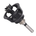 Drilling Guides Jig Tool, Vertical Bit Guides for Dog Hole Polishing Finishing, Aluminum Alloy Dowel Jig Kit with Right Angle Locator, Straight Hole Drill Fixture