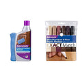 Rejuvenate Cabinet & Furniture Restorer And Touch Up Markers Kit, Fills Scratches, Seals and Protects Wood, Restores Life To Cabinets And Furniture
