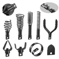 10-Piece Drain Snake Drill Attachment, Cutters Tackle Any Clog with Precision, Compatible with 50FT/75FT/100FT AC Drain Cleaning Machine,Suitable for 5/16-inch to 3/4-inch Drain Snake Cable