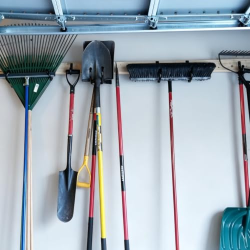 Garage Storage Hooks, Wall Mount Heavy Duty J Utility Hangers - size: 4.5Inch x 3.5Inch
