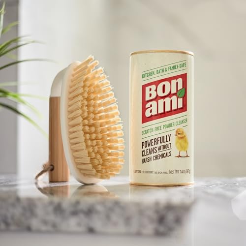 Bon Ami Polish and Cleanser Powder 14 Ounce (Set of 6) - size: 14 Ounce (Pack of 6)