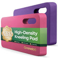 Grenebo 2-Pack Kneeling Pads, Extra Thick, 17.3 x 11 x 1.6 in, Pink Purple - color: Pink Purple