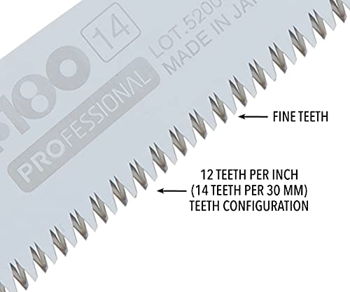 Silky Professional F180 180mm Folding Saw Fine Teeth (141-18)