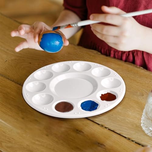 20Pcs Paint Tray Palettes, Plastic Paint Pallets, Watercolor Palette