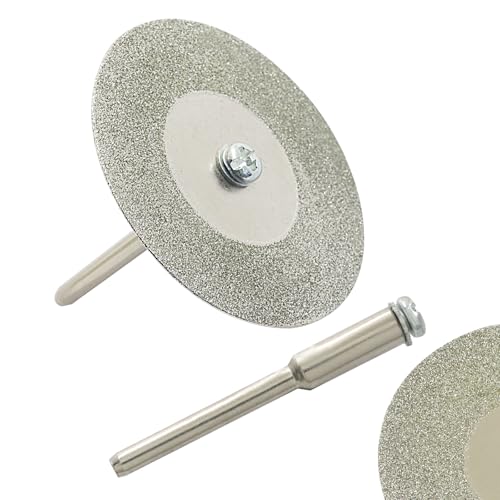 Bivethoi 12 Pack 40mm Mini Diamond Coated Cutting Off Wheels Discs - style: 40mm(12 Pack)